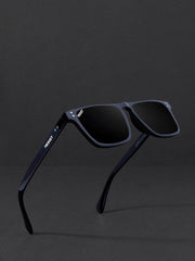 Classic Square Biking Driving Eye Protection Sunglasses (55 mm) - Mens Attire