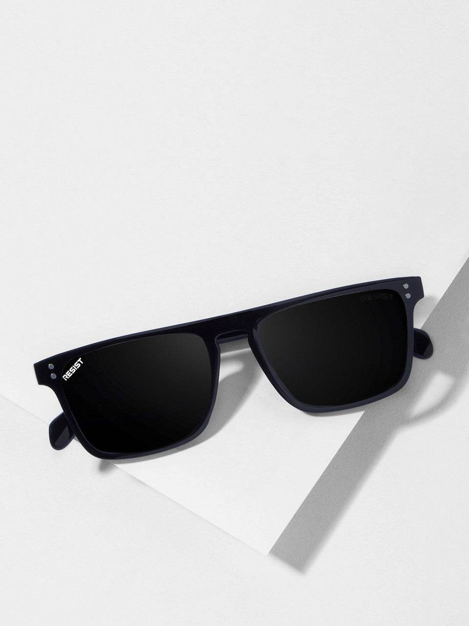 Classic Square Biking Driving Eye Protection Sunglasses (55 mm) - Mens Attire