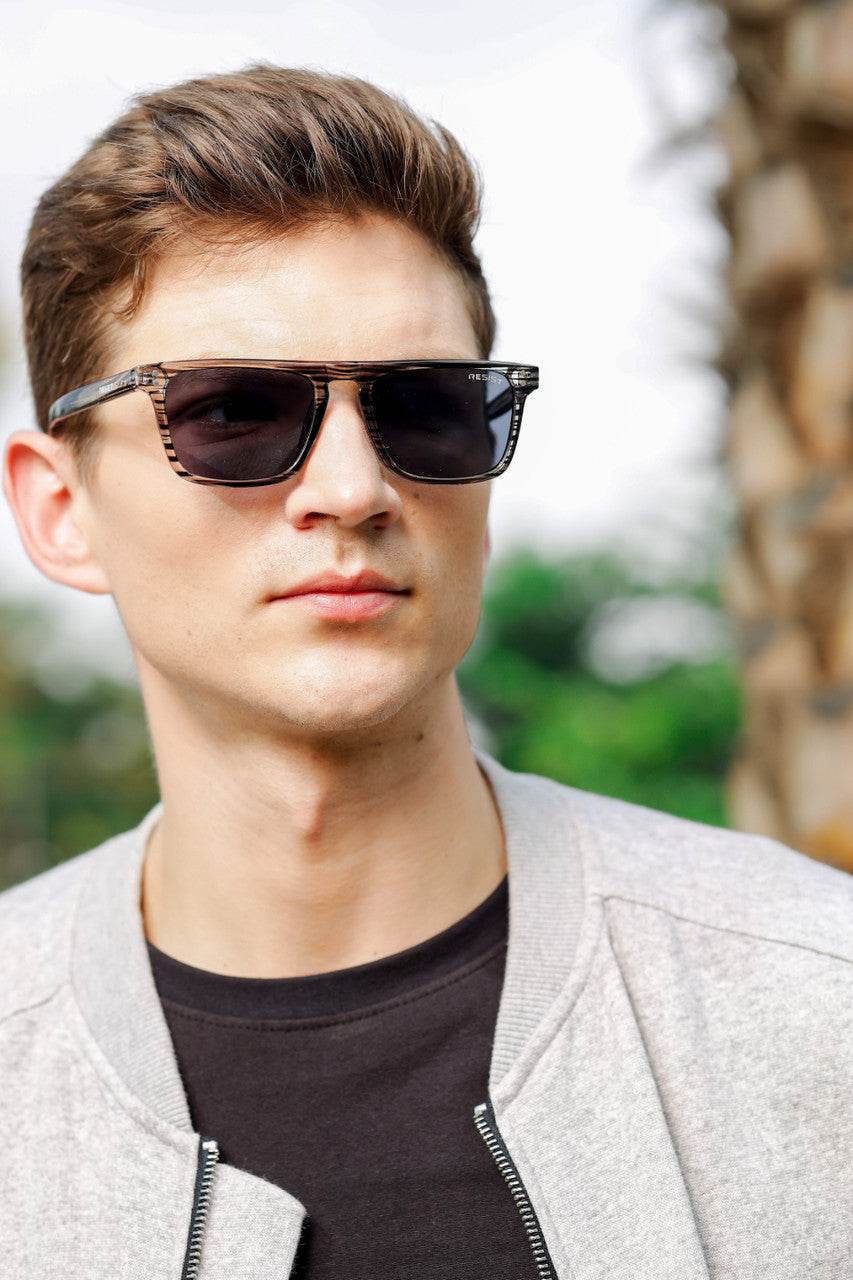 Classic Square Retro Square Sunglasses (55 mm) - Mens Attire