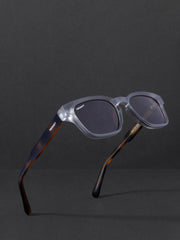 Wayfarer/Rectangular Brown Sunglasses (52 mm) - Mens Attire