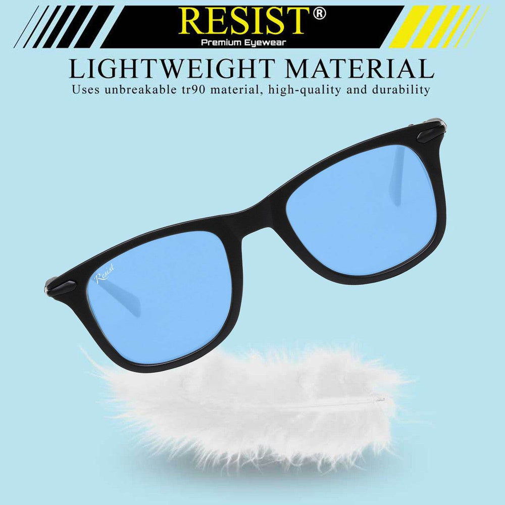 Classic Red and Blue Wayfarer Sunglasses - Mens Attire