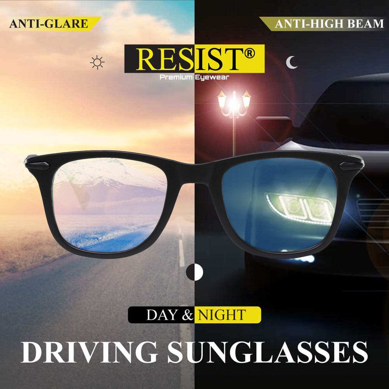 Classic Red and Blue Wayfarer Sunglasses - Mens Attire