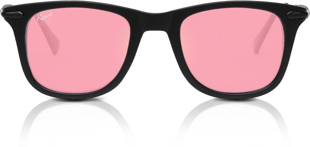 Classic Red and Blue Wayfarer Sunglasses - Mens Attire