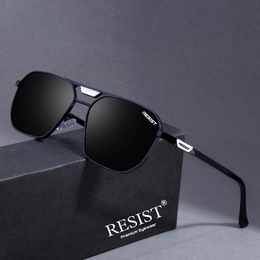 Noah Retro Square Sunglasses – Metal Frame - Mens Attire