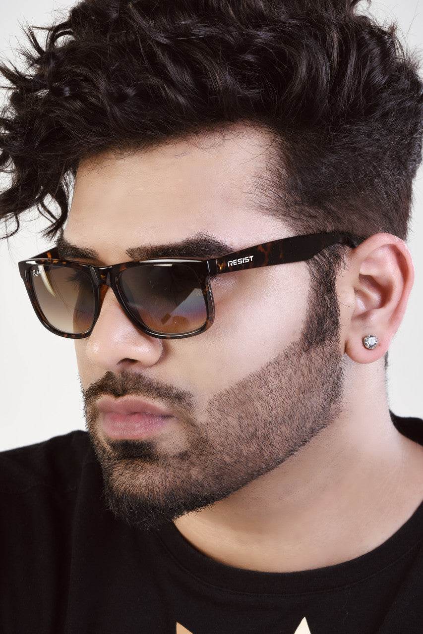 Superb TF Brown Wayfarer Sunglasses – UV Protected - Mens Attire