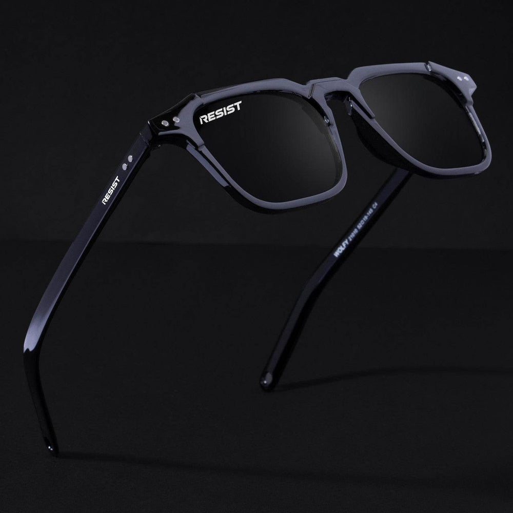 Classic Black Wayfarer Sunglasses (52 mm) - Mens Attire