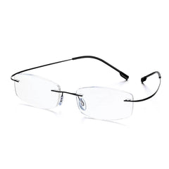 Mens Attire Memory Titanium Eyeglasses for Men Lightweight Frames - Mens Attire