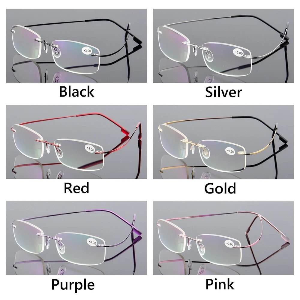 Mens Attire Memory Titanium Eyeglasses for Men Lightweight Frames - Mens Attire