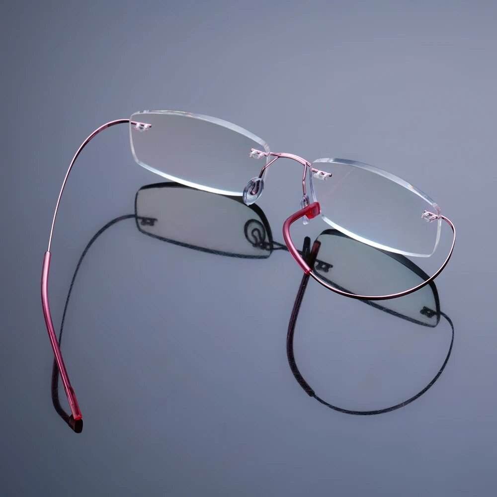 Mens Attire Memory Titanium Eyeglasses for Men Lightweight Frames - Mens Attire