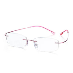 Mens Attire Memory Titanium Eyeglasses for Men Lightweight Frames - Mens Attire
