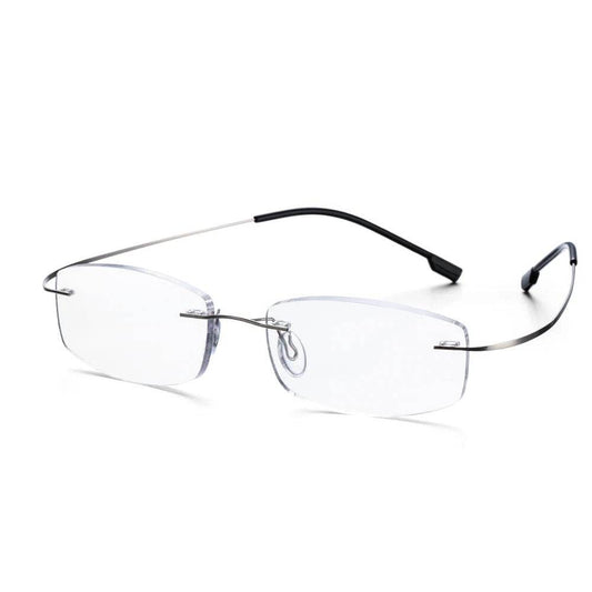Mens Attire Memory Titanium Eyeglasses for Men Lightweight Frames - Mens Attire