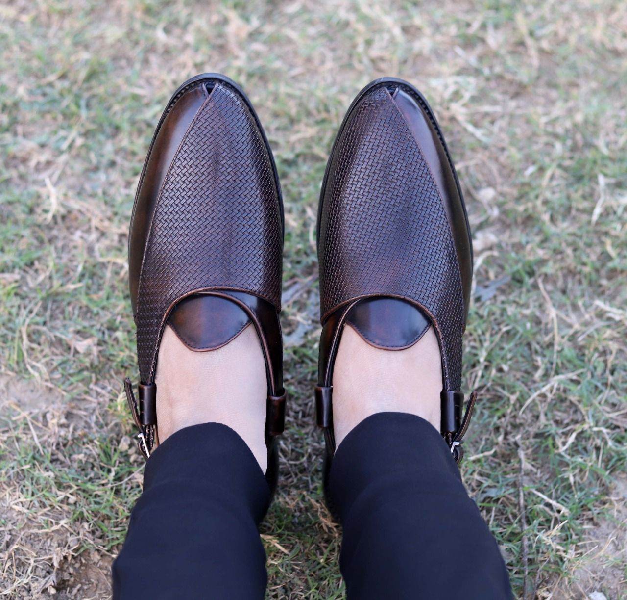 Mens Attire Men's Peshawari Chappal for Weddings - Stylish & Comfortable - Mens Attire