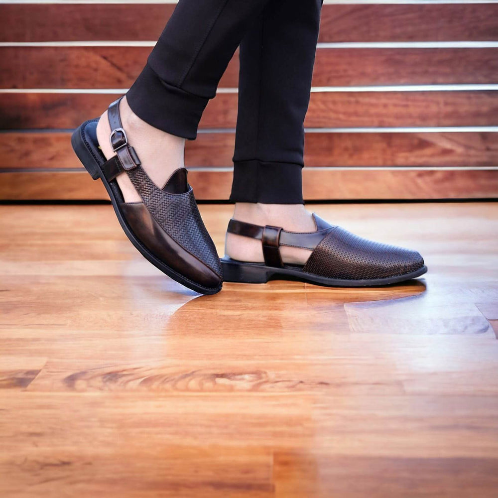 Mens Attire Men's Peshawari Chappal for Weddings - Stylish & Comfortable - Mens Attire