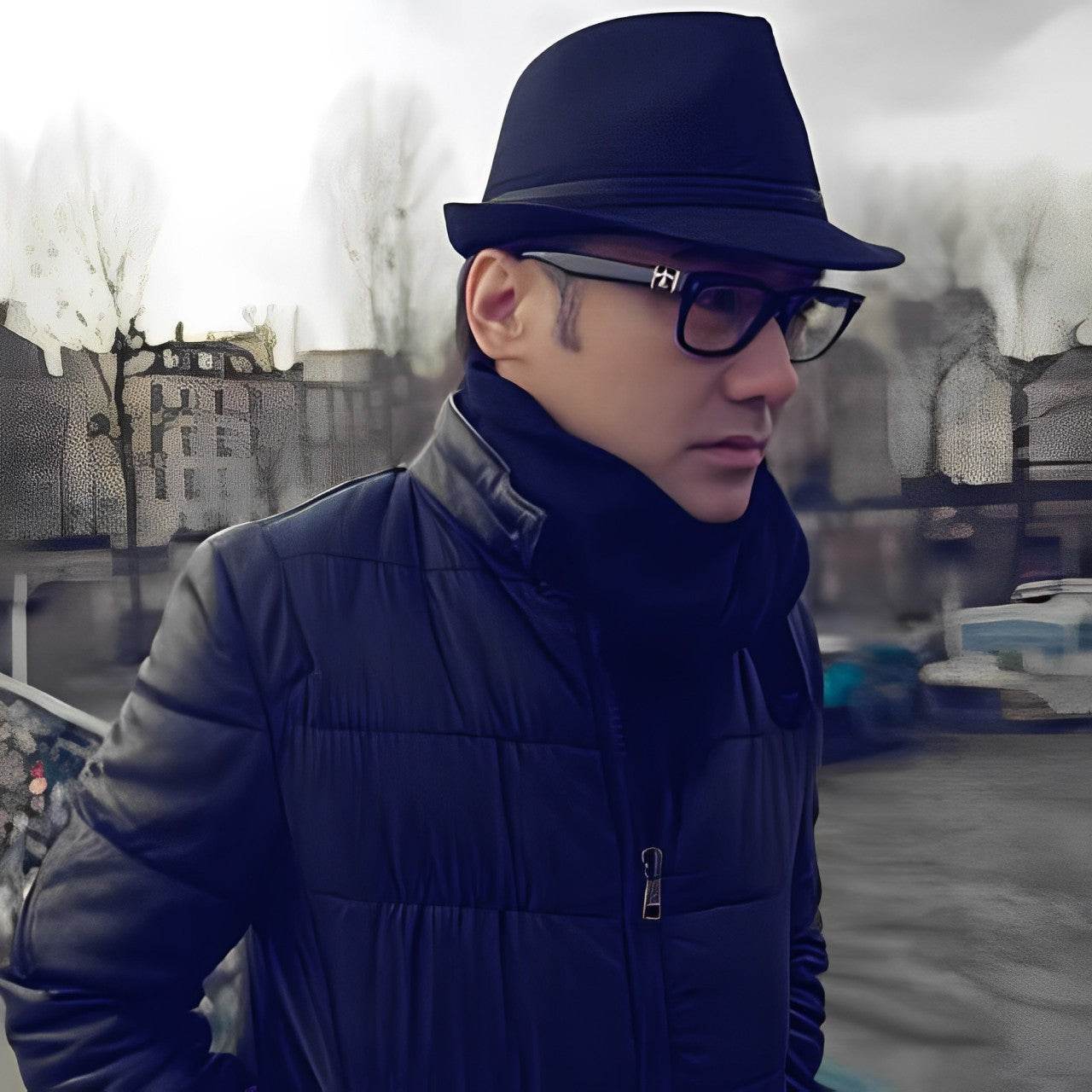 Mens Attire Men's Stylish Eyeglasses Frames - Classic Design - Mens Attire