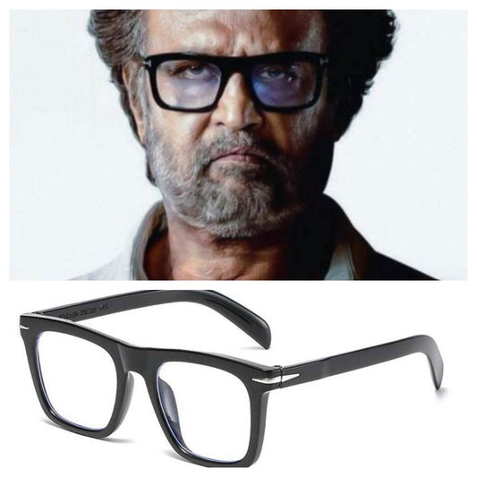 Rajnikanth Jailer Glasses Online - Antiblue Eyeglasses - Mens Attire