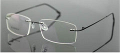Mens Attire Rimless Titanium Eyeglasses for Men - Mens Attire