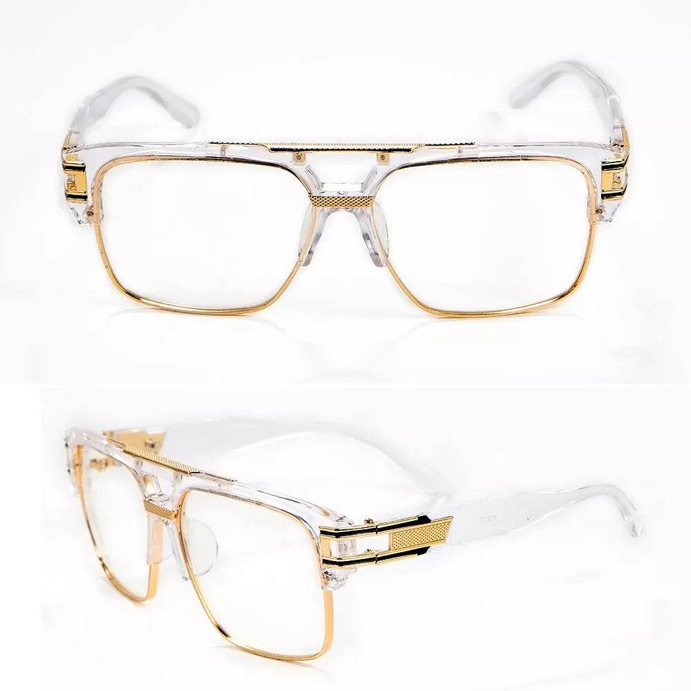 Geometric Oversize Eyeglasses - Mens Attire