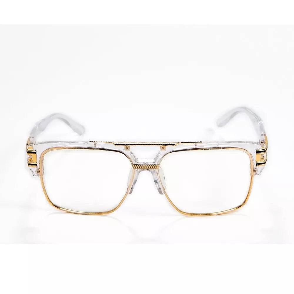 Geometric Oversize Eyeglasses - Mens Attire