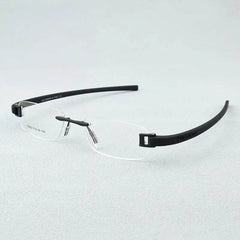 Mens Attire Lightweight Rimless Eyewear Glasses - Mens Attire