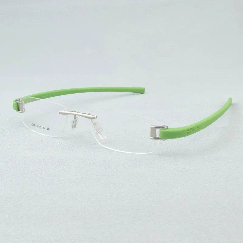 Mens Attire Lightweight Rimless Eyewear Glasses - Mens Attire