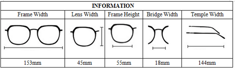 Tony Stark Inspired Square Eyeglasses - Mens Attire