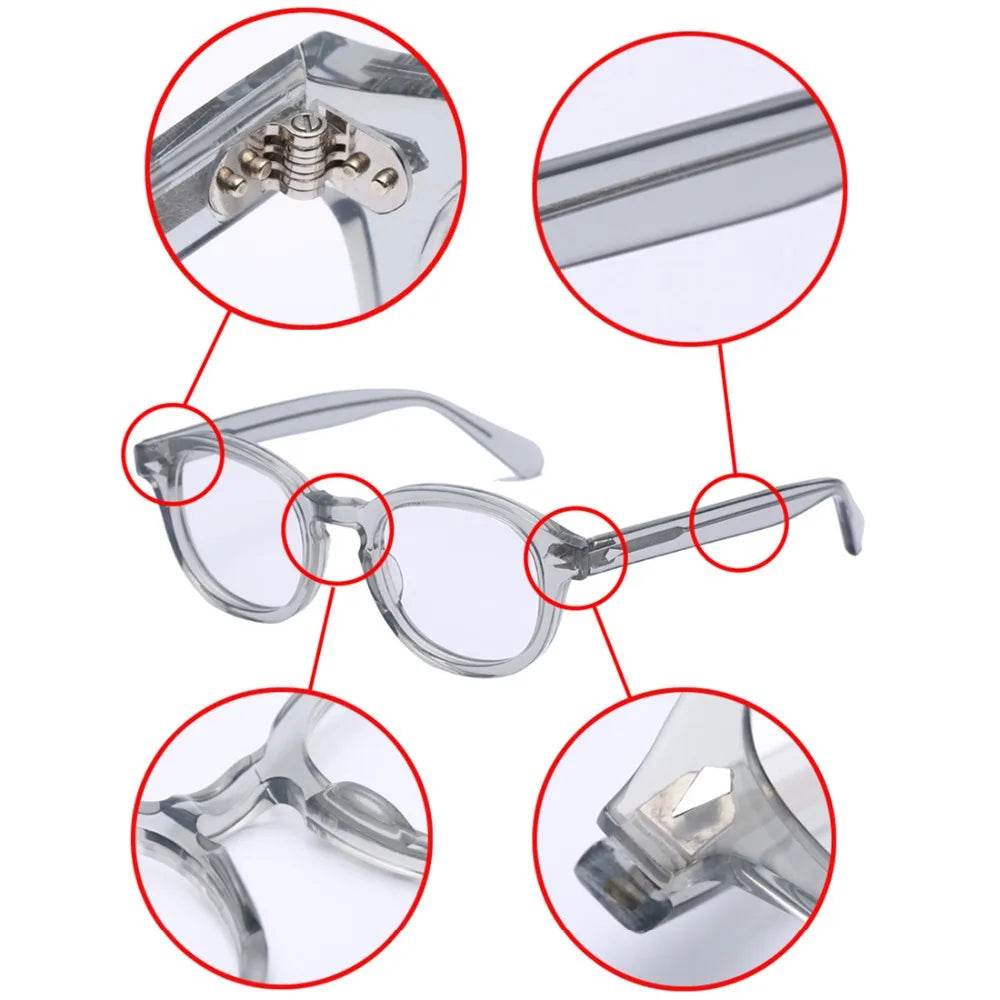 Mens Attire Trendy Clear Frame Glasses Eyeglasses Frames - Mens Attire