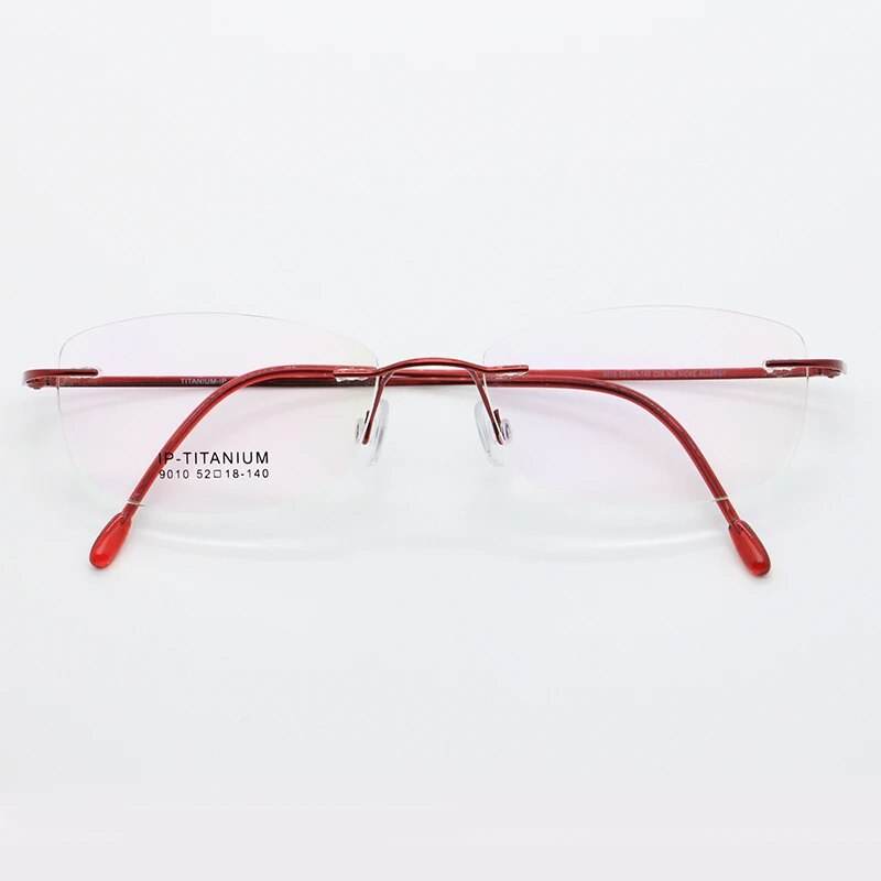 Mens Attire Ultra Light Titanium Eyeglasses for Women - Mens Attire