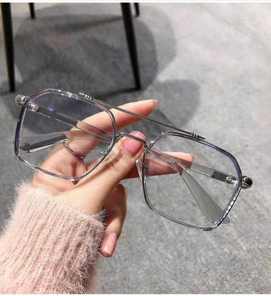 Mens Attire Unisex Blue Light Blocking Glasses Clear Frame - Mens Attire