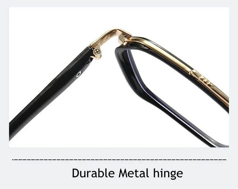 Mens Attire Unisex Blue Light Blocking Glasses Clear Frame - Mens Attire